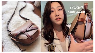 包包還是新款香！Loewe gate dual寬肩帶 [upl. by Yraccaz]