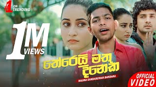 Therei Mathu Dineka  තේරෙයි මතු දිනක  Wajira Sandaruwan Bandara  Official Music Video 2023 [upl. by Adaha]