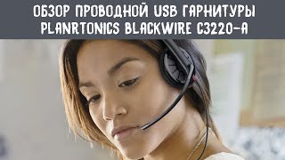 Полный обзор USBгарнитуры Plantronics Blackwire C3220A [upl. by Leitnahs]