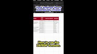How to use the DATEDIF function [upl. by Salamanca]