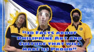 20 FACTS ABOUT PHILIPPINE ART AND CULTURE DURING PRECOLONIAL [upl. by Coraline371]