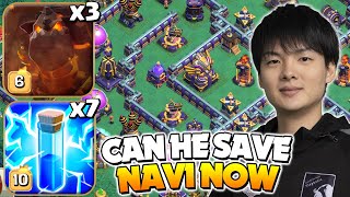 STARs MUST Save NAVI w 7 Lightning Spells Clash of Clans [upl. by Anile611]