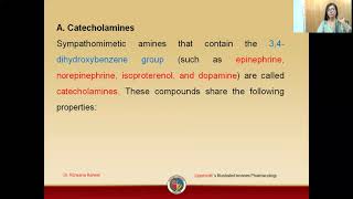 Catecholamines Vs Noncatecholamines [upl. by Dincolo]