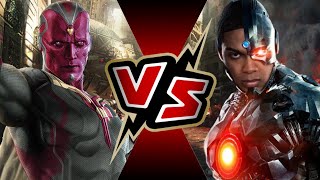 Vision VS Cyborg  BATTLE ARENA [upl. by Nueoras]