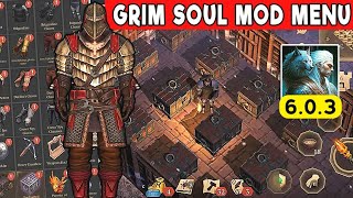 GRIM SOUL MOD MENU 603  VIP UNLOCK  GOD MODE  ONE HIT  FREE CRAFT LATEST VERSION 2024 [upl. by Crespi537]