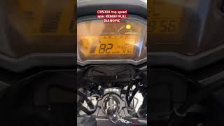 CB500X top speed após REMAP FULL DIANOVIC [upl. by Ardnajela]