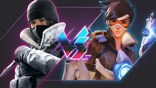 Rainbow Six Siege Vs Overwatch  Which Is Better  Versus [upl. by Nipahc]