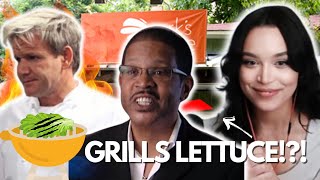 Dana Reacts To Kitchen Nightmares quotGORDON RAMSAY visits PARKS EDGEquot [upl. by Ahsinod]