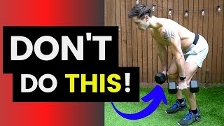 How To DUMBBELL DEADLIFT  Stop Doing This CrockFit [upl. by Moclam]