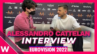 Alessandro Cattelan Eurovision 2022 Host  Interview [upl. by Bernardi821]