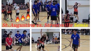 St Augustine vs Streetsville AA Semis  ROPSSAA Senior Boys Volleyball  November 6th 2024 [upl. by Artep605]