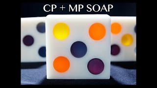 Cold Process and Melt amp Pour Soap Making  Combining CP amp MP [upl. by Affrica684]