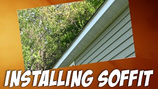 How To Install Vinyl Soffit [upl. by Inez]