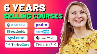 8 Best ONLINE COURSE PLATFORMS 2025 Teachable vs Thinkific vs Thrivecart Kartra Learnworlds [upl. by Moulden]