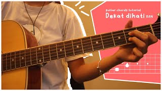 Dekat dihati  RAN Original guitar chord tutorial [upl. by Roxana794]