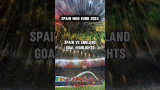 Spain vs England 21 Goal Highlights  UEFA Euro 2024 Final euro2024 eurofinal goals [upl. by Nnagrom358]