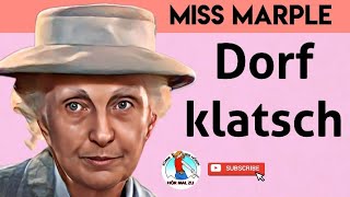 Miss Marple  Dorfklatsch krimihörspiel hörspiel Gertraut Klawitter missmarple retro [upl. by Alliuqahs518]