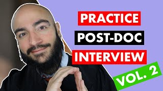 How To Answer Postdoc Interview Questions  Practice Answering Postdoc Interview Questions [upl. by Skelton422]