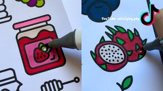 Oddly Satisfying Art Marker TikTok Compilation 𝟐𝟖 𝐦𝐢𝐧𝐮𝐭𝐞𝐬 [upl. by Oneal]