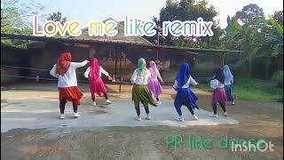 Love Me Like Remix Line Dance By Purimas Regency LD [upl. by Guimond]