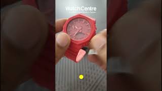 Casio G Shock GA 2100 4A Red Strap Analog Digital Watch [upl. by Ty]