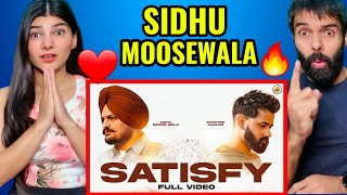 SATISFY  Official Music Video  Sidhu Moose Wala  Shooter Kahlon  New Punjabi Songs 2021 Reaction [upl. by Loree]