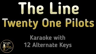 Twenty One Pilots  The Line from Arcane 2 Karaoke Instrumental Lower Higher Female amp Original Key [upl. by Flora667]