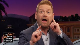 Kenneth Branagh Belfast Accent  The Late Late Show  RTÉ One [upl. by Brunhilda]