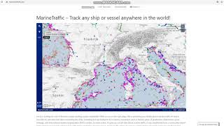 Marine Traffic  How to use it [upl. by Abisia]