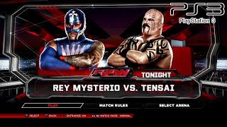 WWE 2K14 PS3  Rey Mysterio VS Tensai  KO Match 2KmClassic [upl. by Oironoh516]