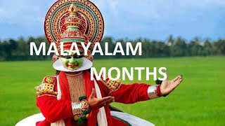 Malayalam Calendar and Malayalam months  Kerala Tourism [upl. by Atwahs622]