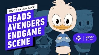 DUCKTALES Voice Actors Read ENDGAME Scene InCharacter  Comic Con 2019 [upl. by Xylina]