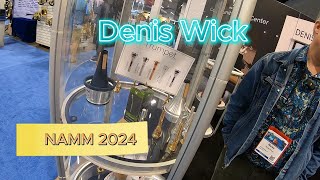 Denis Wick at NAMM 2024 with The Myles Revolution [upl. by Ebaj251]