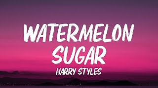 Harry Styles  Watermelon Sugar Lyrics [upl. by Nayk]