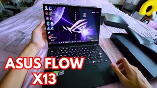 Unboxing my BRAND NEW Asus Flow X13 [upl. by Yasnyl]