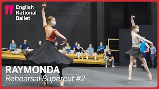 Raymonda Rehearsal Supercut 2  English National Ballet [upl. by Moia]