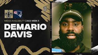 Demario Davis on Week 5 focus for Saints Defense  New Orleans Saints [upl. by Edmanda]