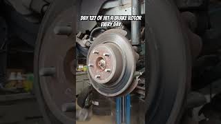 Hammertime Day 127 of Hit a Brake Rotor Every Day car automobile automotive shorts [upl. by Barbey]