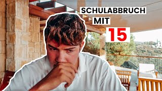 20 jähriger Millionär redet über seinen Schulabbruch [upl. by Ennaehr]