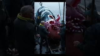 Unbelievable Giant Sea Monsters Discovered by Fishermen fishing sea movie [upl. by Kieran583]