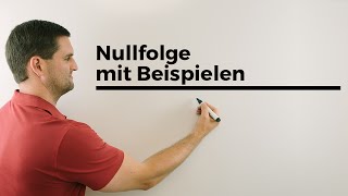 Nullfolge mit Beispielen Folgen in der Mathematik  Mathe by Daniel Jung [upl. by Lari]