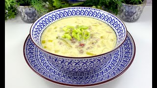 KäseLauchSuppe mit Hackfleisch [upl. by Condon]