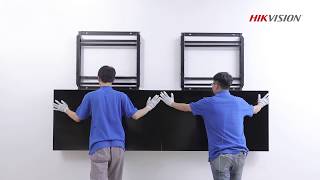 Front maintenance LCD Video Wall Installation Guide [upl. by Anirat]