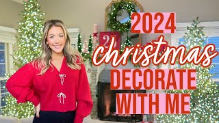 2024 CHRISTMAS CLEAN  DECORATE WITH ME 🎄 EXTREMELY COZY CHRISTMAS DECOR PART 1 BriannaK [upl. by Pittman]