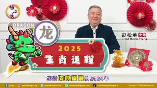 2025 Dragon Zodiac Forecast 生肖属龙运程 by Grand Master Hillary Phang [upl. by Rehtaef]