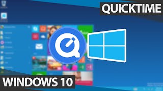 COMO BAIXAR E INSTALAR O QUICKTIME NO WINDOWS 10 [upl. by Hellene]