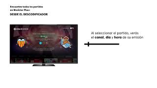 Encuentra todos los partidos en Movistar Plus [upl. by Esdnil]