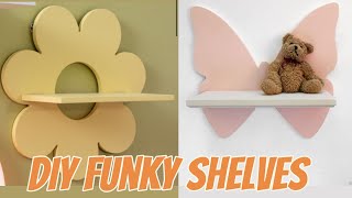 Let’s DIY Floating Shelf  Cardboard Crafts [upl. by Merth]