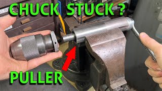 How I Removed This Albrecht Chuck  It Was Really Stuck  Jacobs Taper [upl. by Dyrraj449]