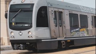 LA Metro Rail  A Line  Train Ride 🚊  Memorial Park to Allen Station 🚉  Los Angeles California [upl. by Suivatco290]